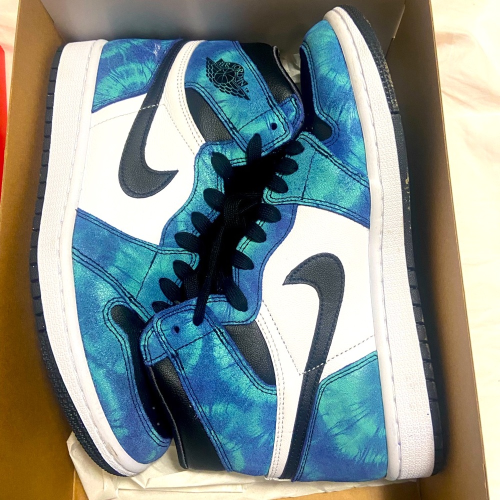 Womens Jordan 1 Tie Dye- VNDS